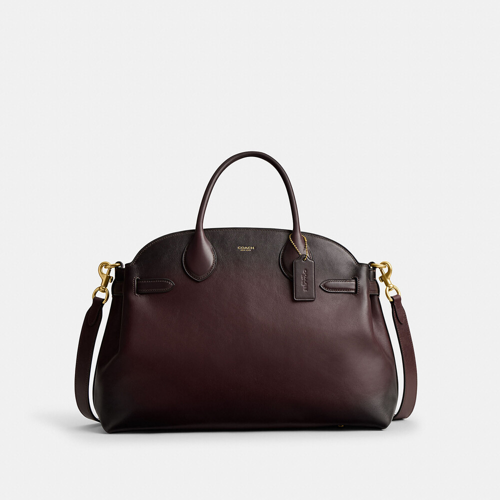 Coach NWT Empire 40 - Burnished Merlot/Brass - Below Retail/FREE Ship - Picture 2 of 14